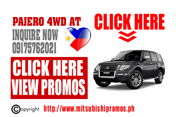 pajero promo