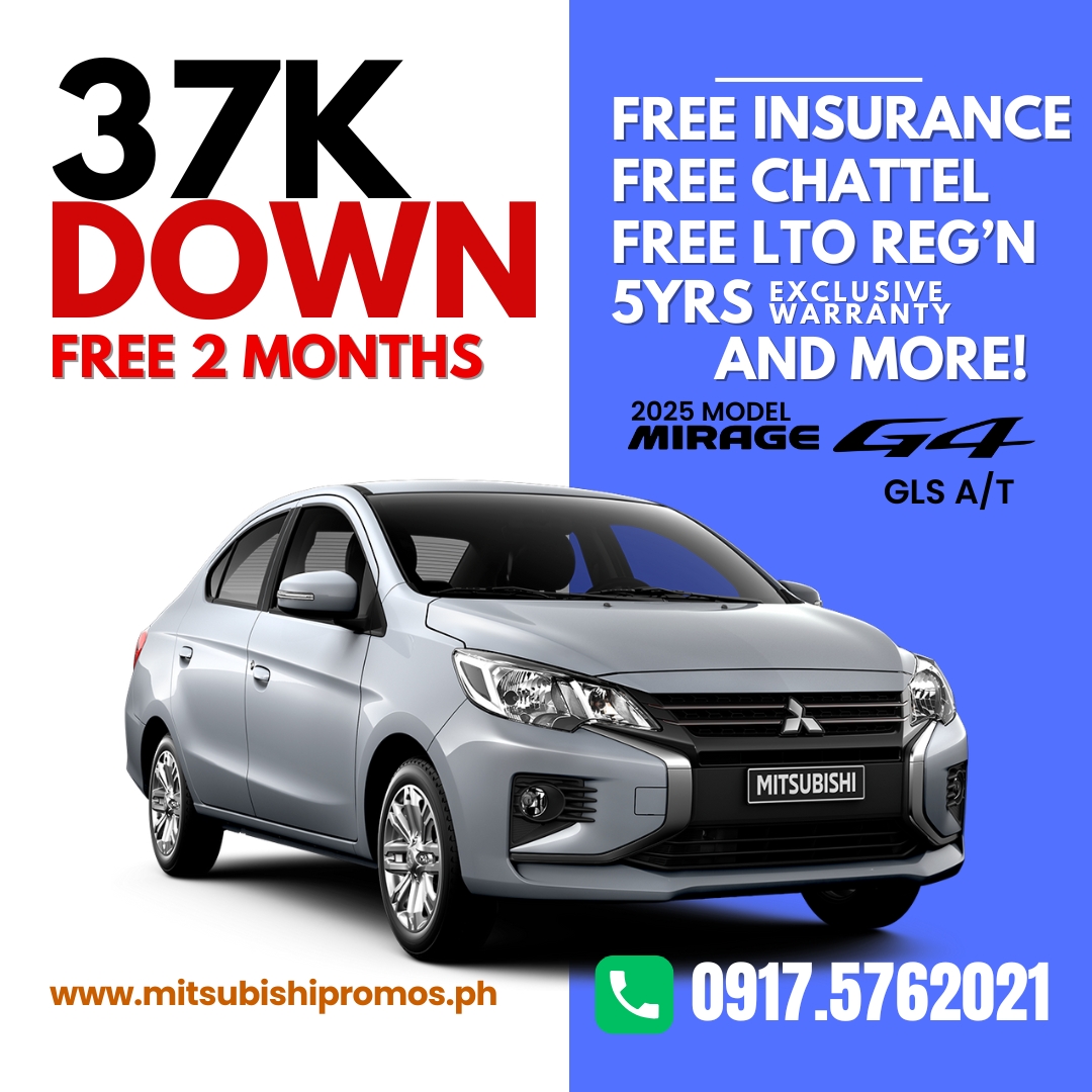 MIRAGE GLS CVT AT 2025