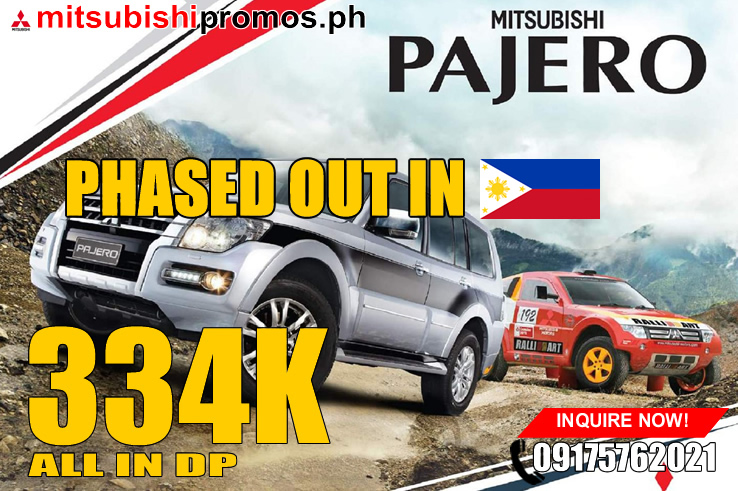 pajero promo