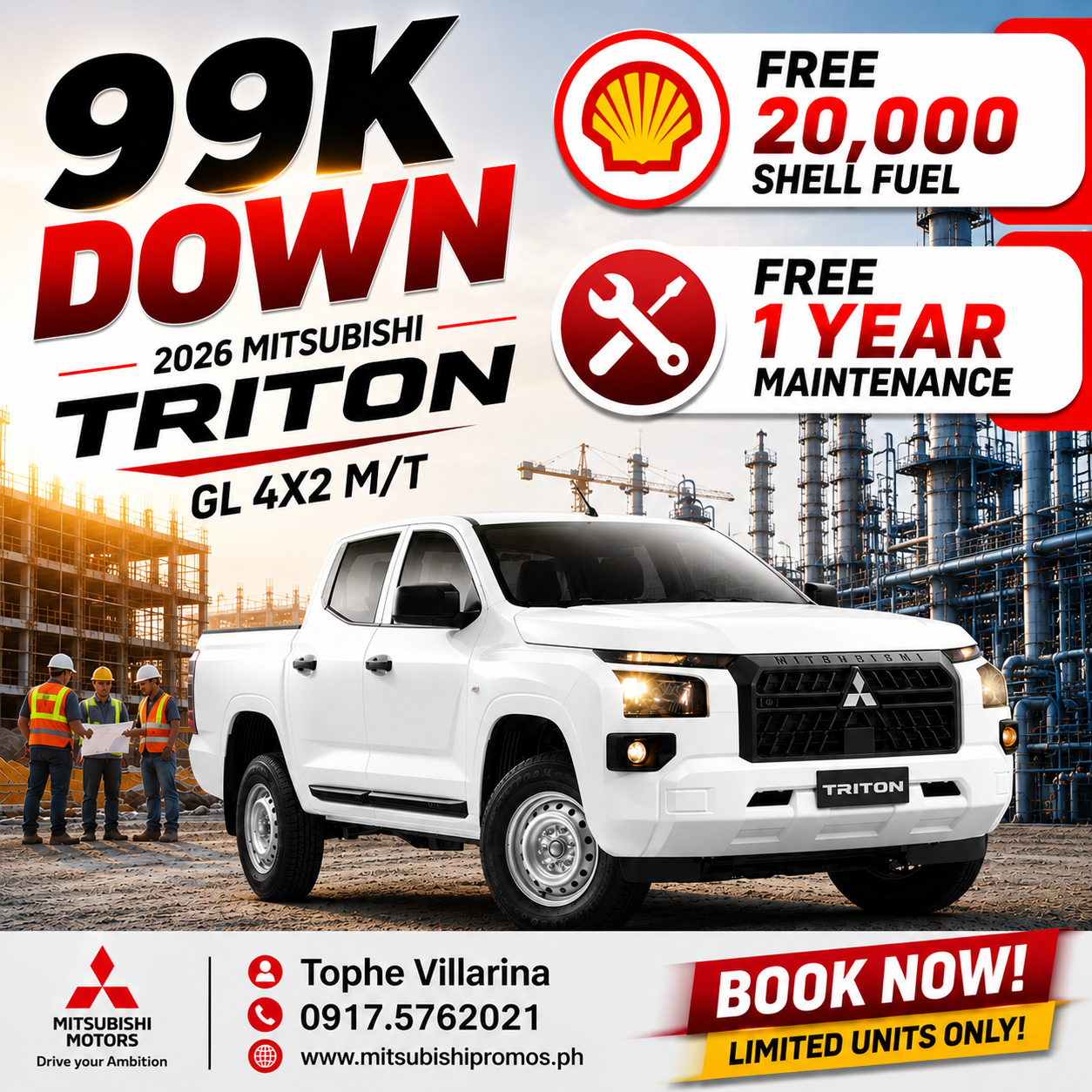 TRITON GL 4X2 M/T 2026