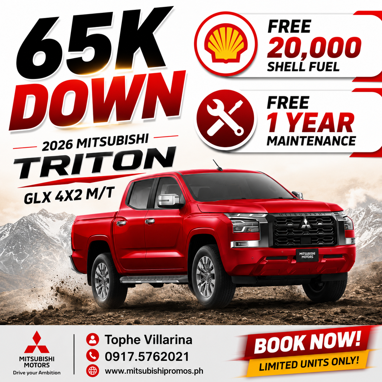 TRITON GLX 4X2 M/T 2026
